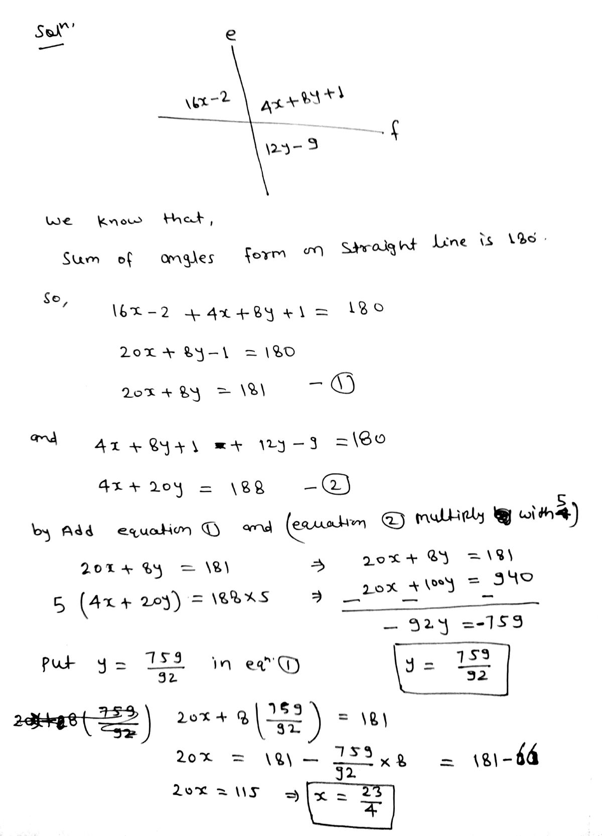 Geometry homework question answer, step 1, image 1